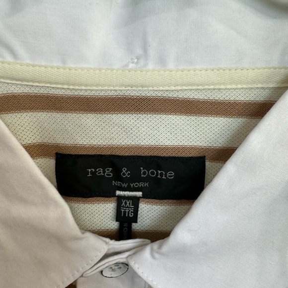 Rag & Bone striped polo - Picture 4 of 9